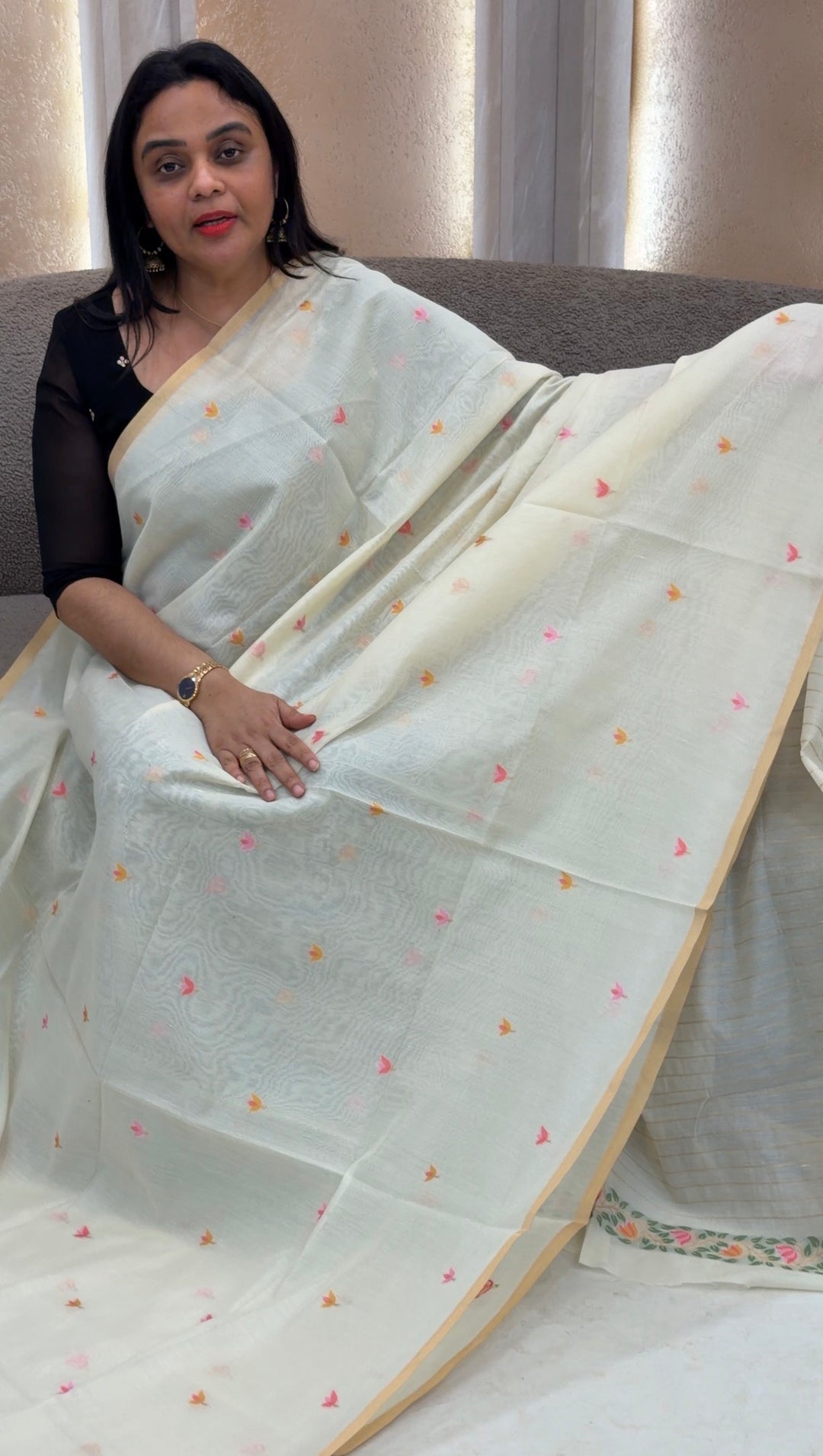 JAMDANI SAREES - NUWA - 1438