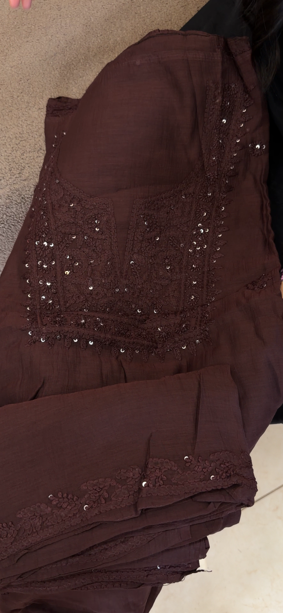 MALAI UNSTITCHED SALWAR SUITS - IHA 2083