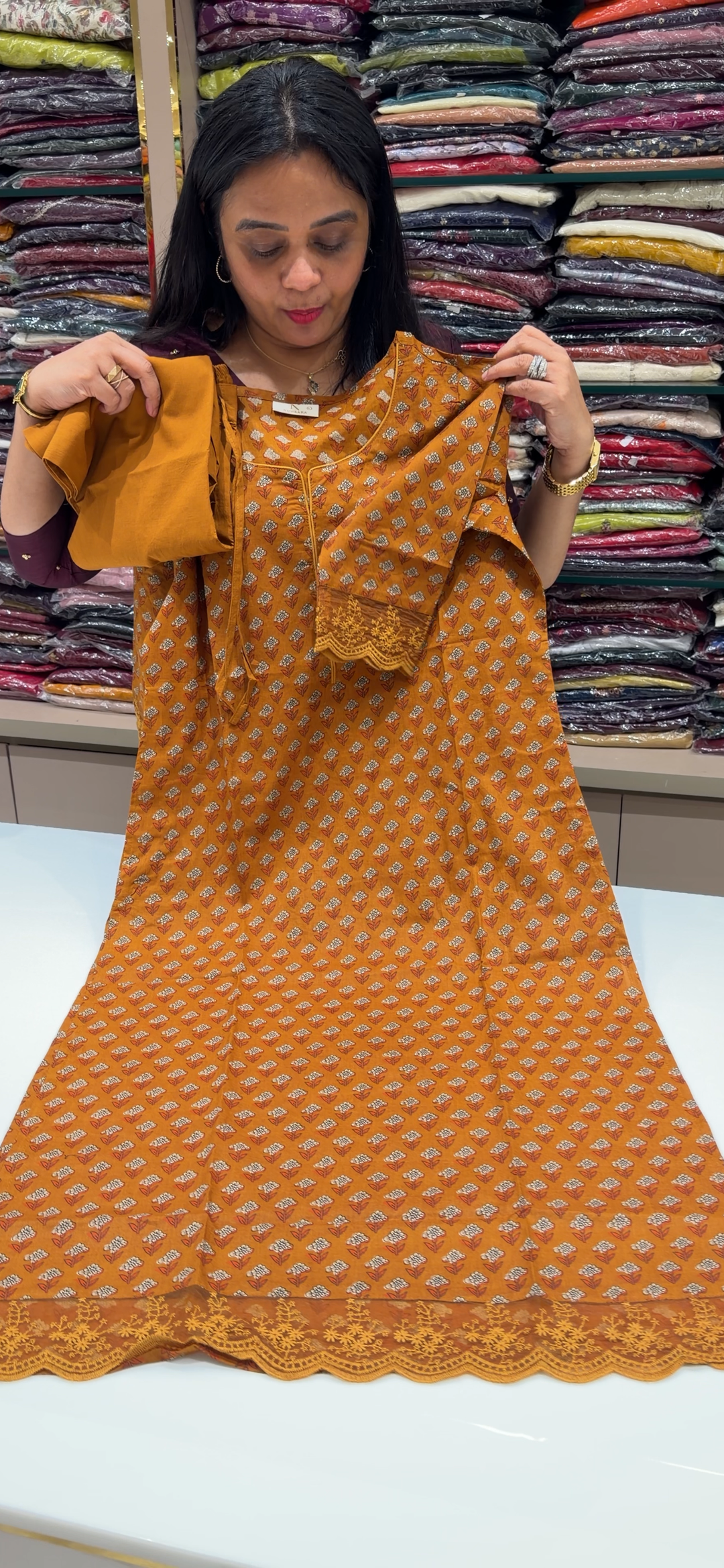 PRINTED COTTON CO-ORDS SETS - NUWA - 2162