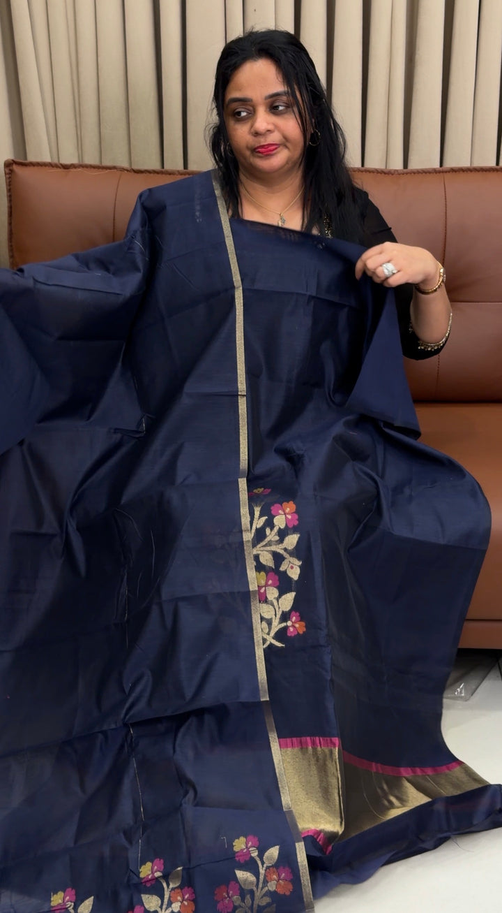 LINEN JAMDANI UNSTITCHED SALWAR SUITS - NUWA-1871