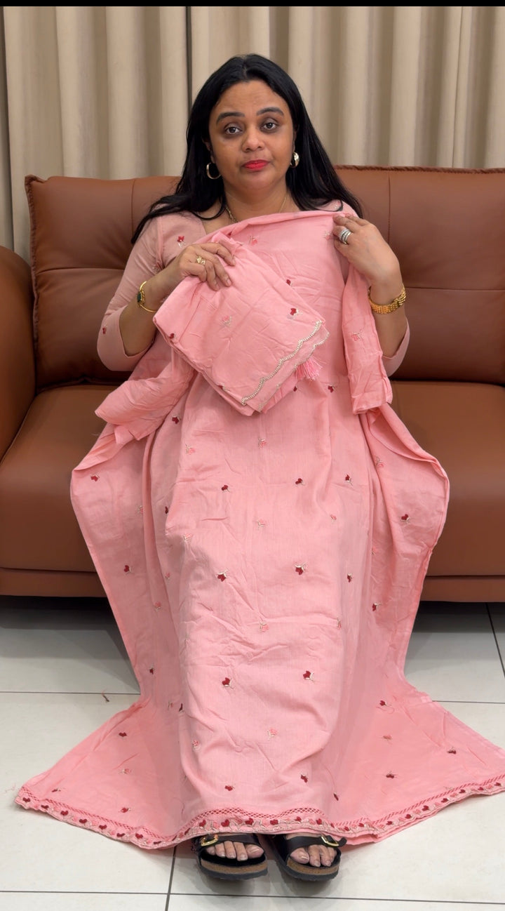 COTTON UNSTITCHED SALWAR SUITS - NUWA-2186