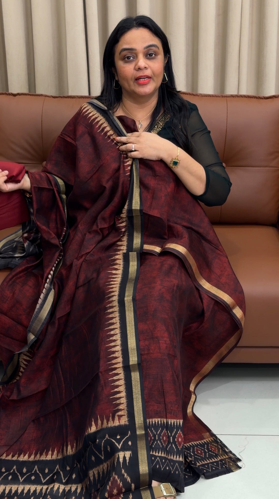 IKATH SILK UNSTITCHED SALWAR SUITS - NUWA-1441
