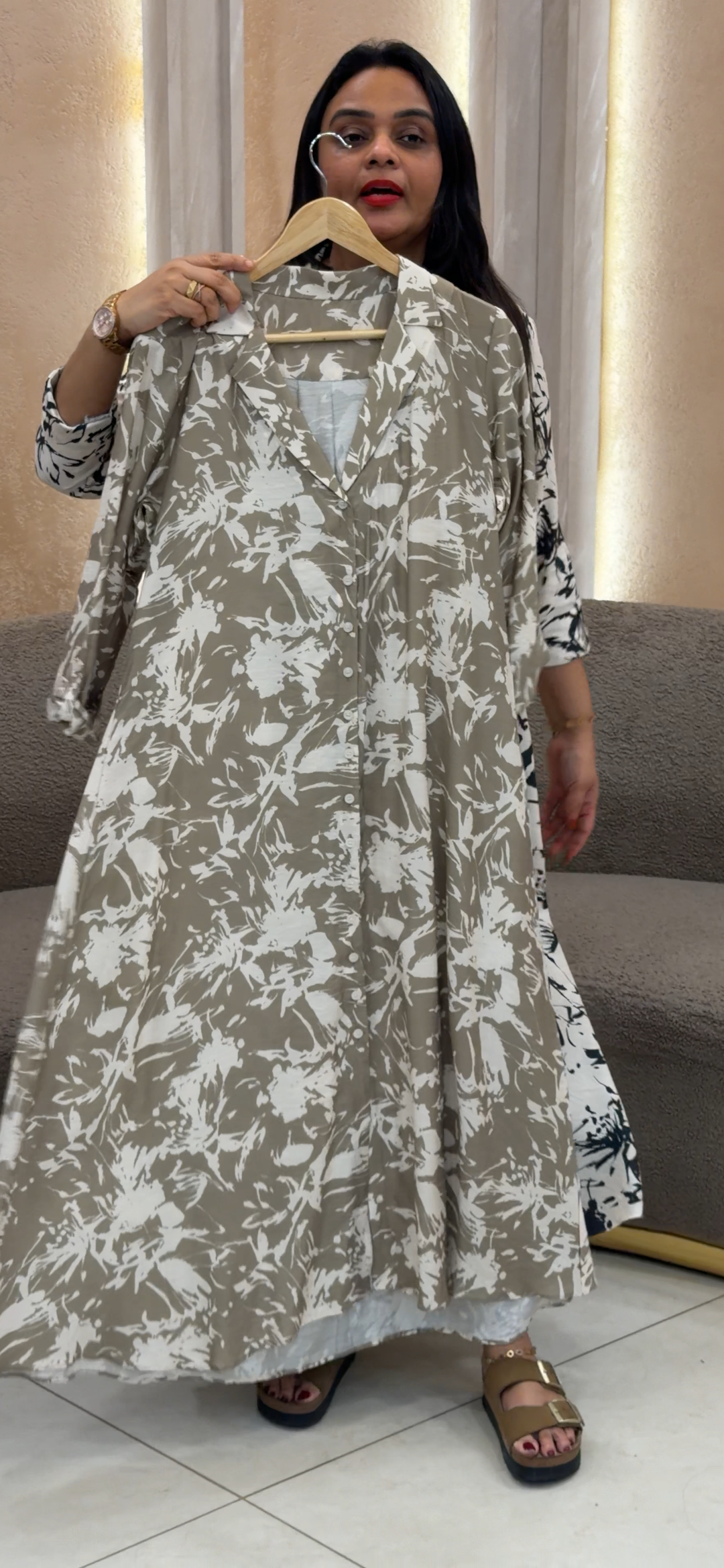 IN-HOUSE PRINTED LONG TOPS - NUWA - 1300