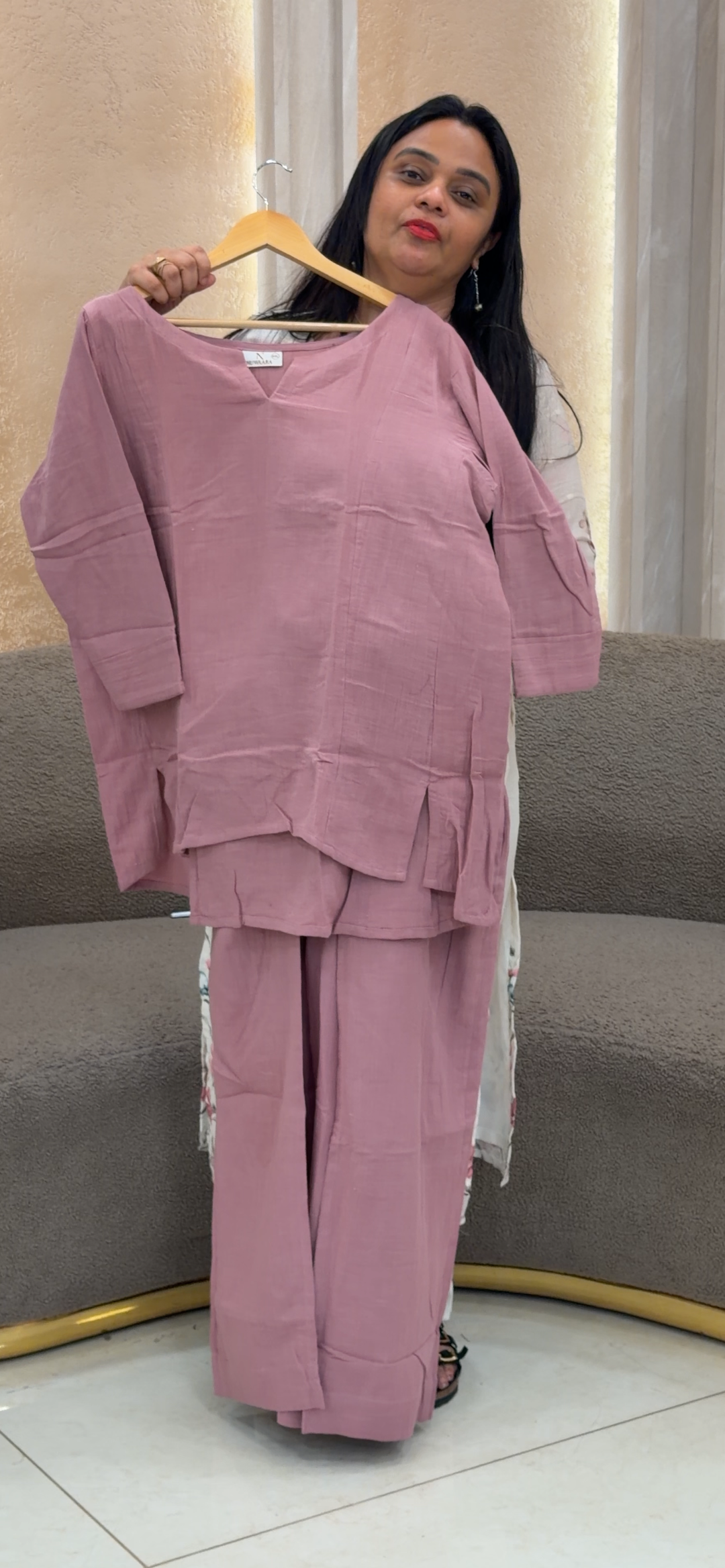 LINEN CO-ORDS SETS - NUWA - 2315