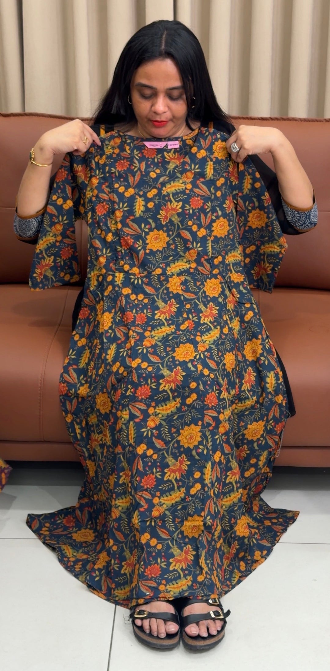 PRINTED ANARKALI TOPS - NUWA-2149