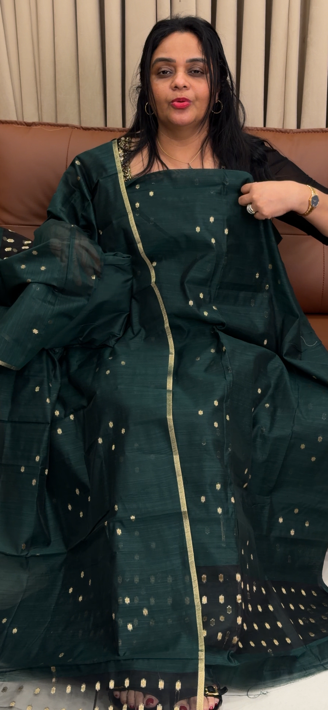 SEMI DUPION UNSTITCHED SALWAR SUITS - NUWA - 1870