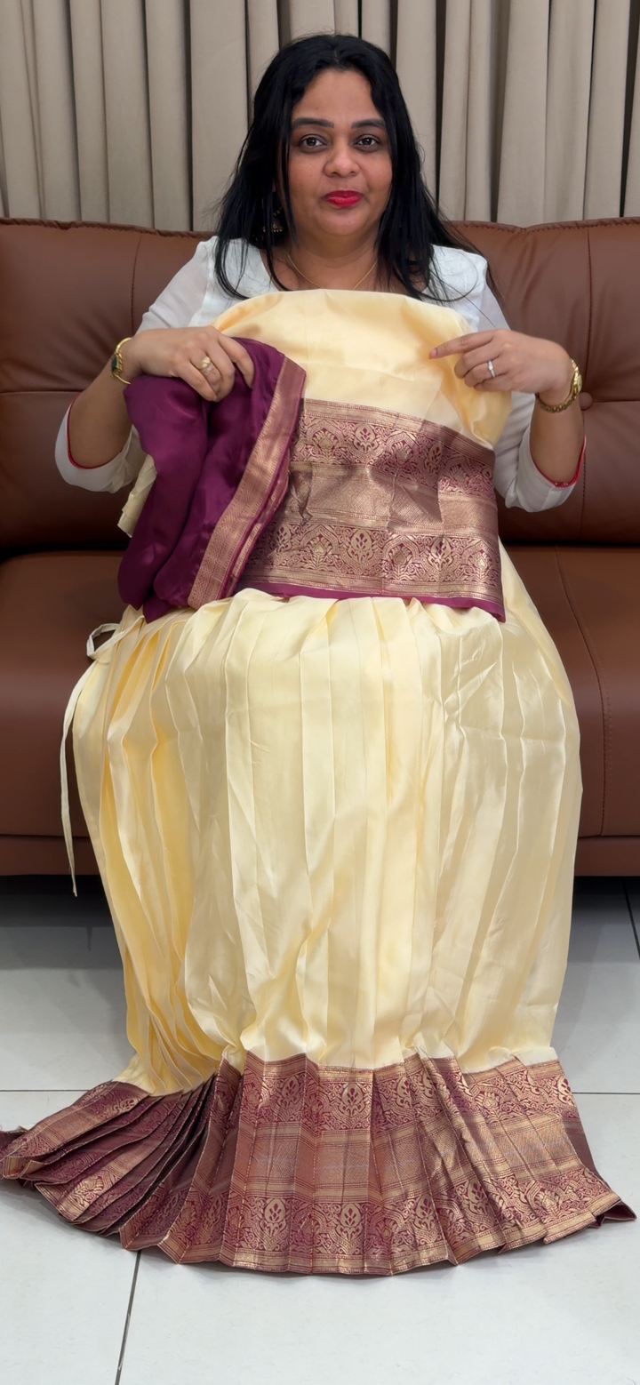 IN-HOUSE SEMI STITCHED DHAVANI SETS - NUWA - 1824
