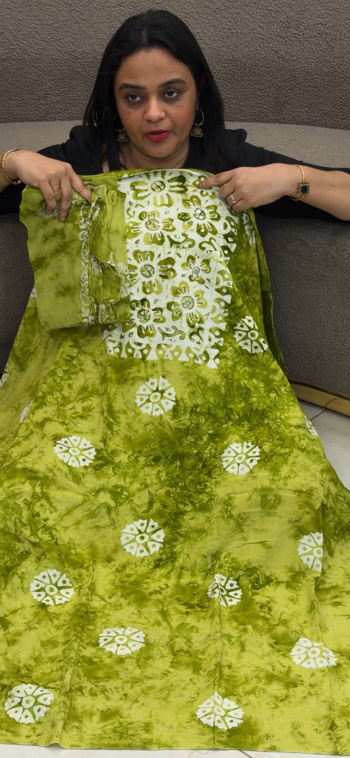 VISCOSE RAYON UNSTITCHED SALWAR SUITS - NUWA - 1478