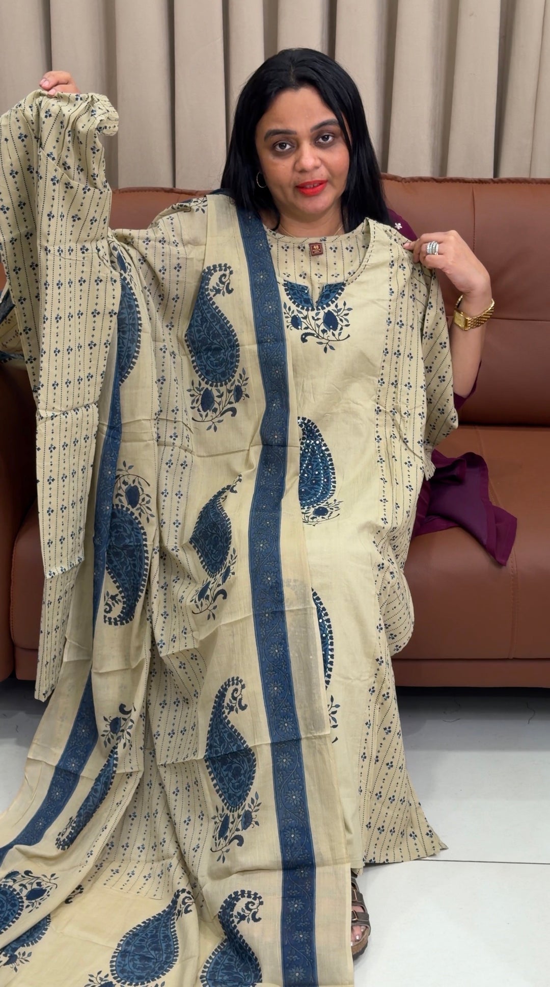 TOP, BOTTOM AND DUPATTA - NUWA - 2399