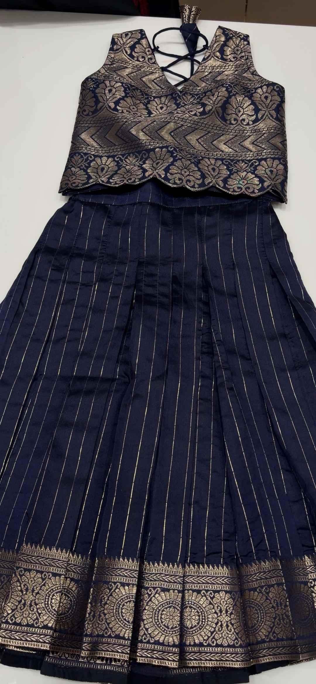 IN-HOUSE KIDS CROP TOP AND SKIRT - NUWA-1528