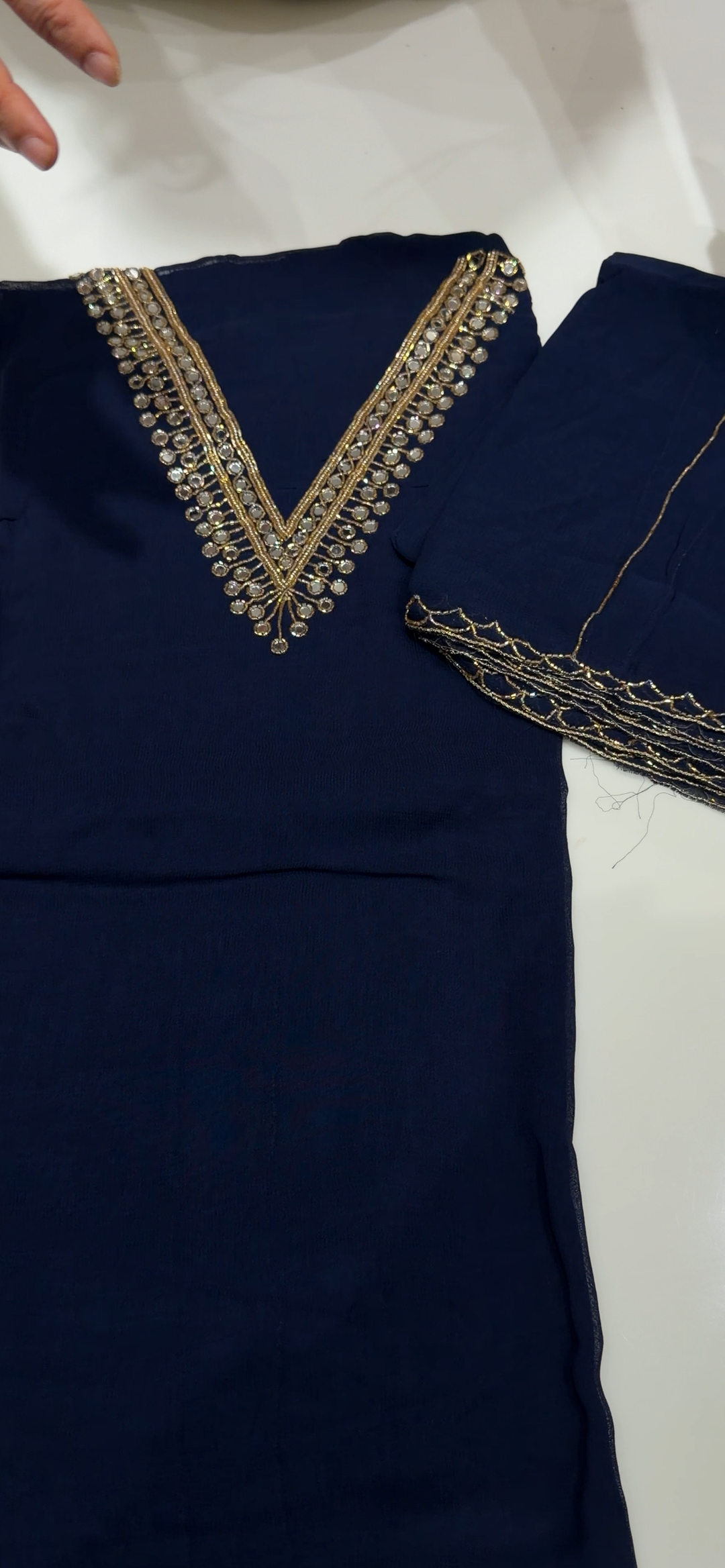 UNSTITCHED SALWAR SUITS - NUWA - 1744
