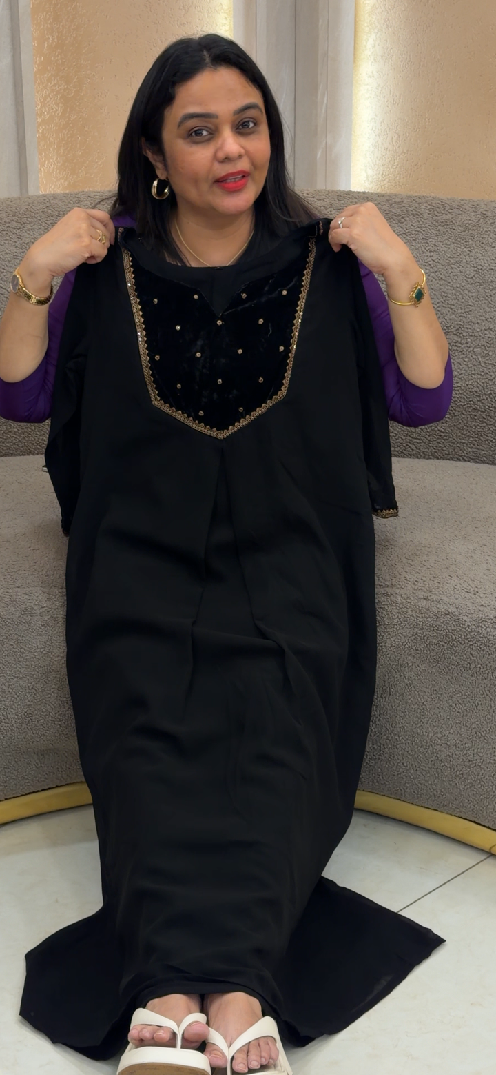 GEORGETTE LONG ALINE TOPS - NUWA - 1409