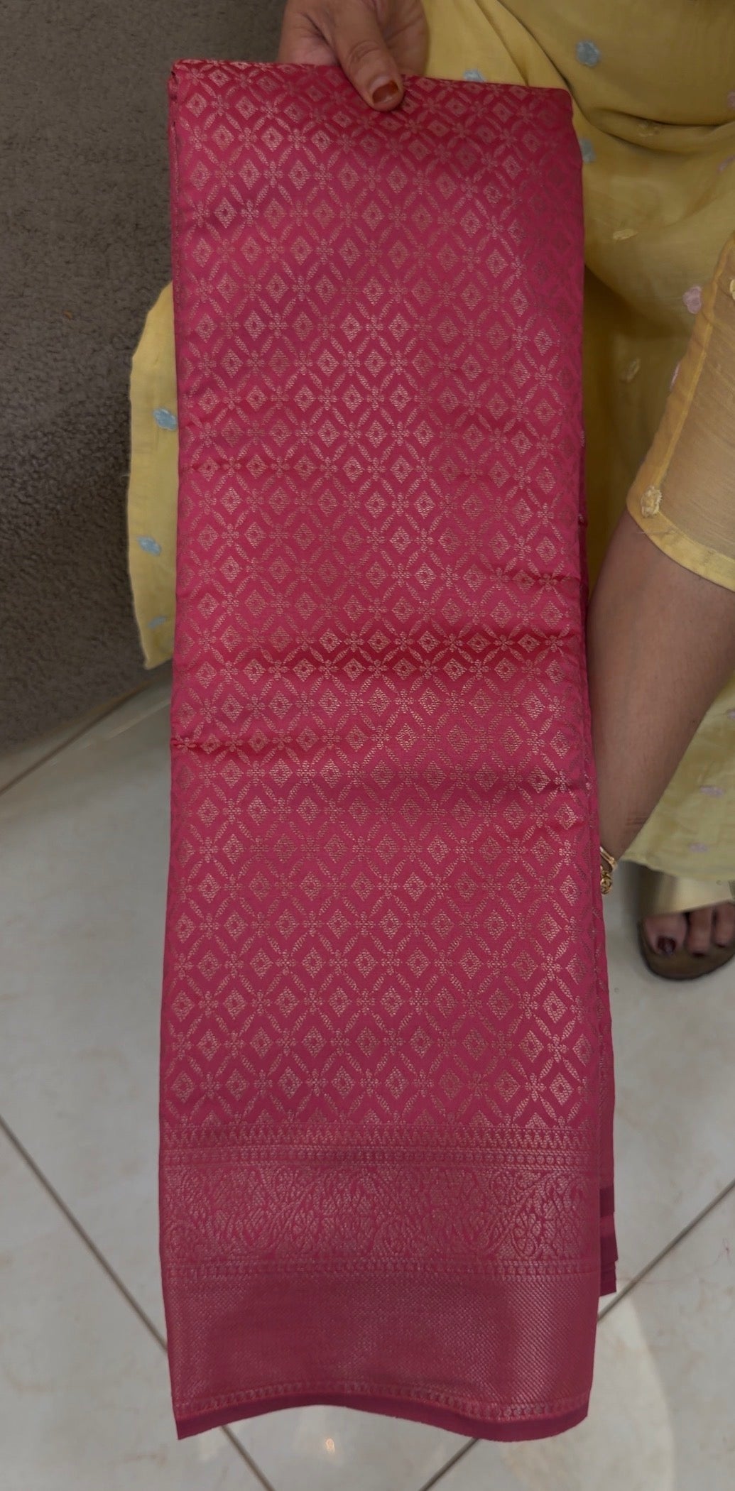 SEMI BROCADE SAREES - NUWA-881