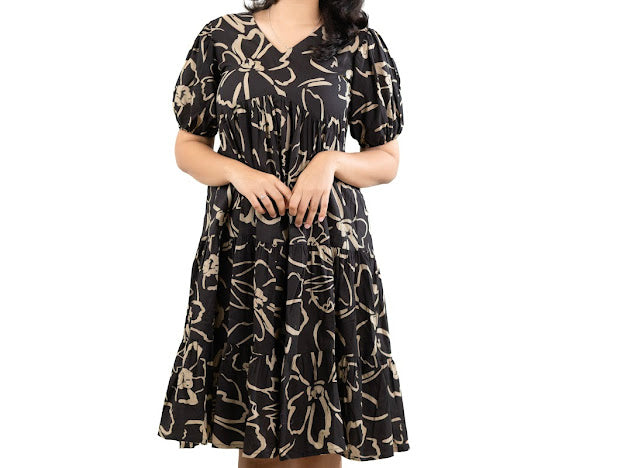 PRINTED COTTON FROCKS - NUWA - 021