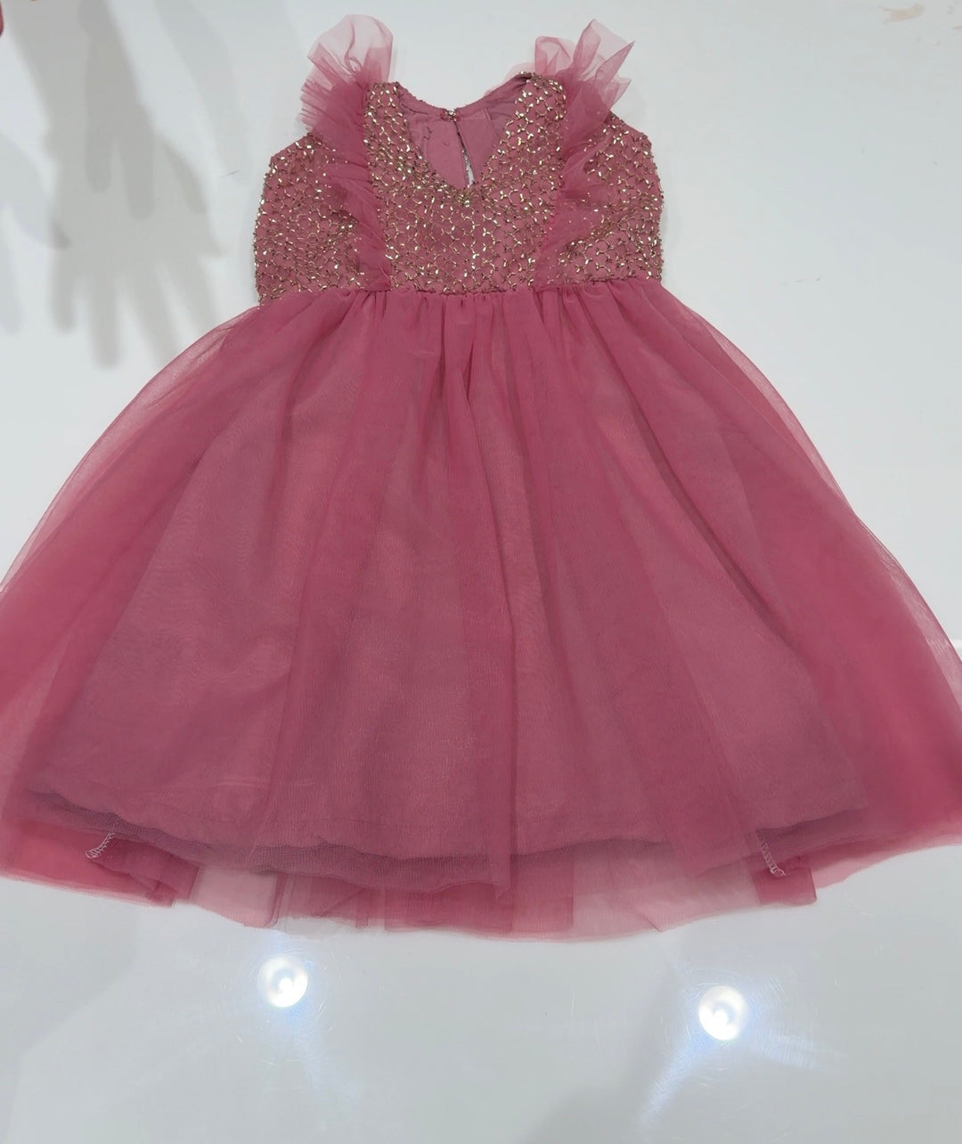 IN-HOUSE HANDWORKED KIDS FROCKS - NUWA - 1582