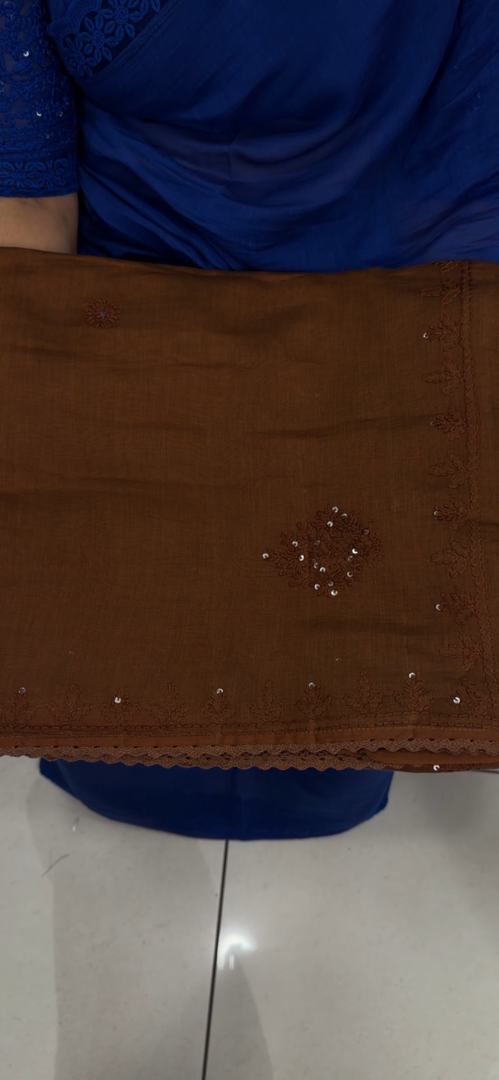 CHIKANKARI SAREES - NUWA-1391