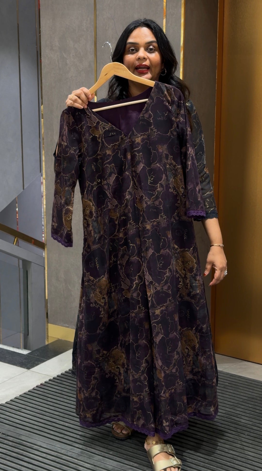 PRINTED ALINE TOPS - NUWA-530