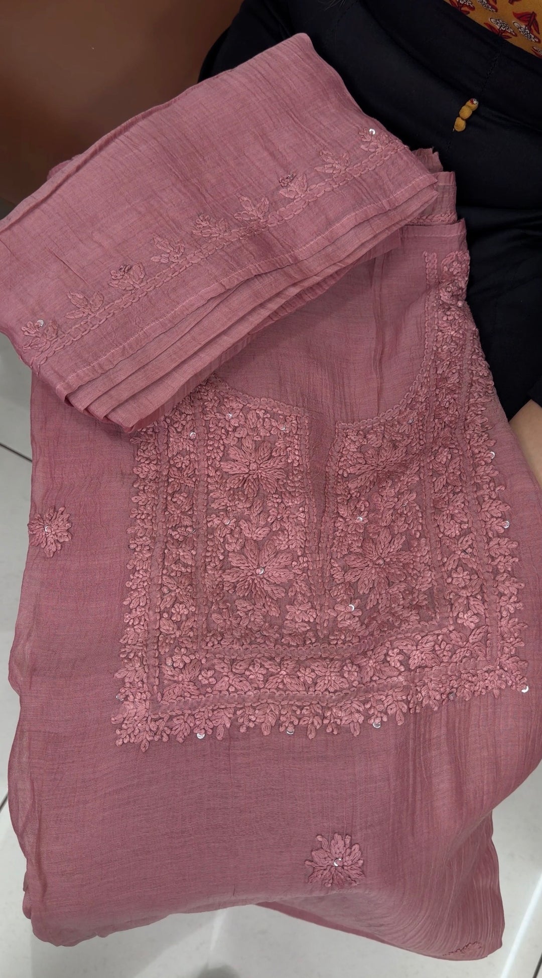 MUL CHANDERI UNSTITCHED SALWAR SUITS - NUWA-1508