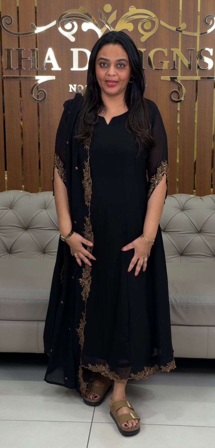 DESIGNER ALINE TOP AND DUPATTA- NUWA-1082