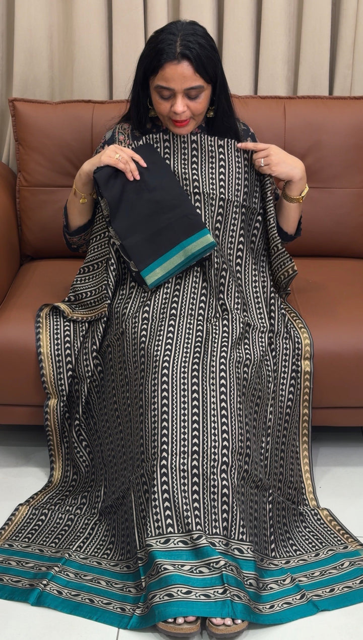 MAHESWARI SILK UNSTITCHED SALWAR SUITS - NUWA-2375