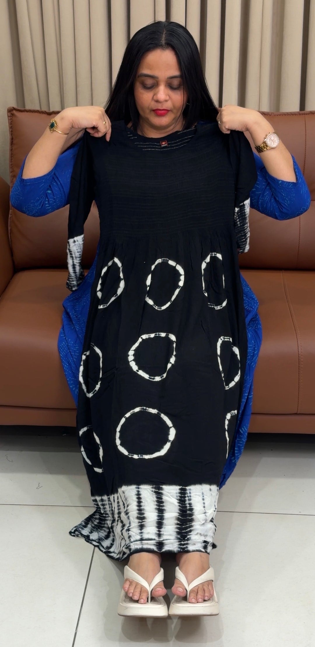 BLOCK PRINTED TOPS - NUWA- 1891