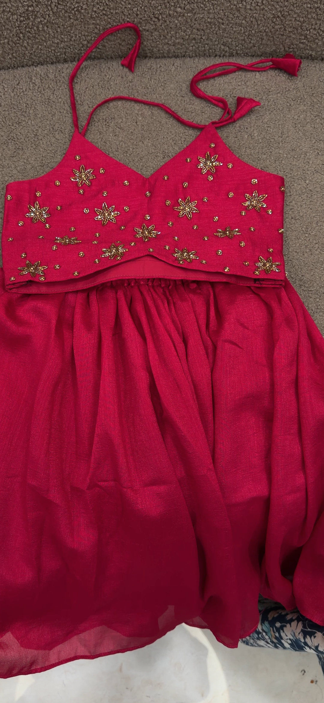 IN-HOUSE KIDS CROP TOP AND SKIRTS - NUWA - 2404
