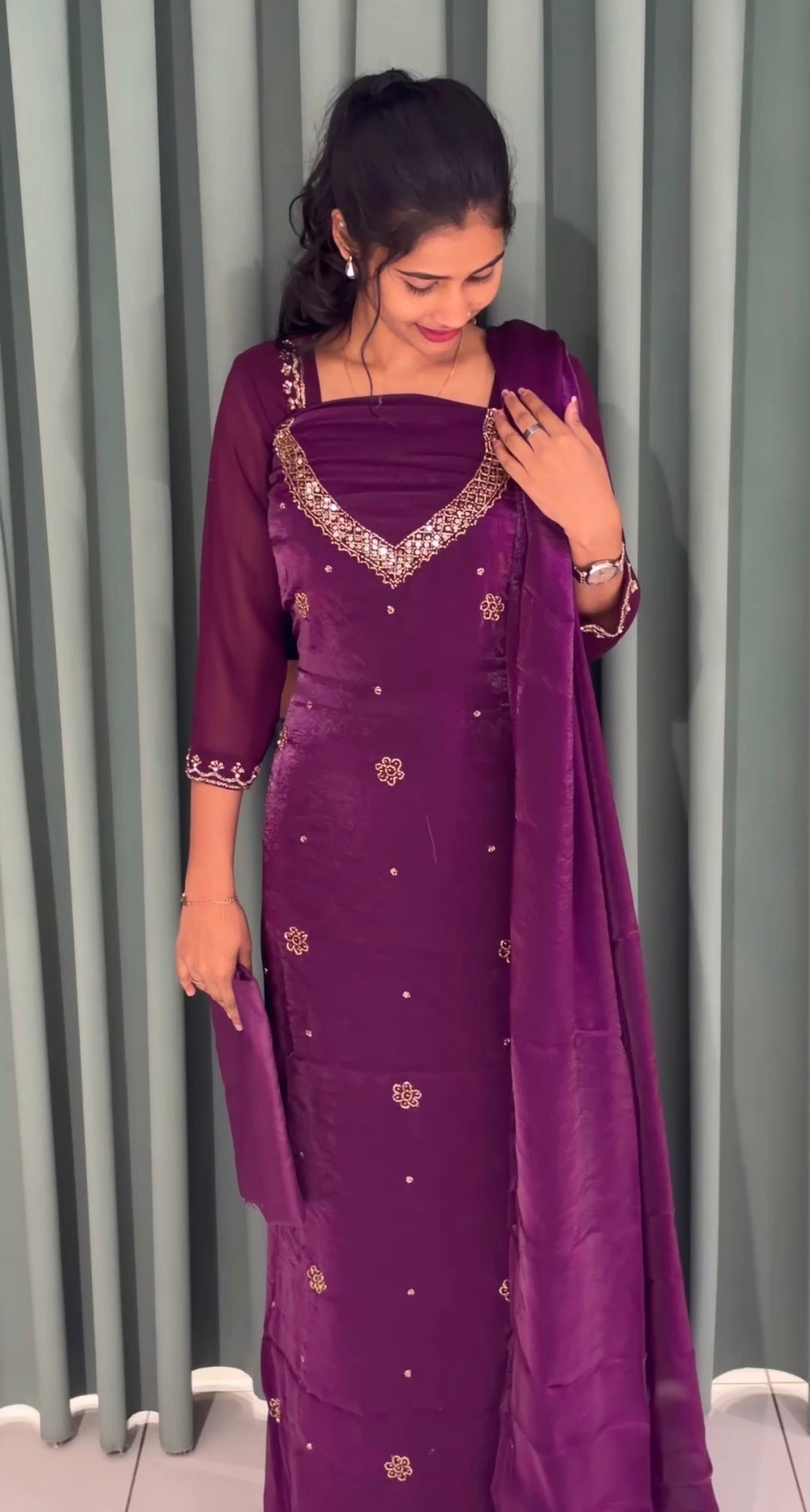 SEMI PARTY WEAR UNSTITCHED SALWAR SUITS - NUWA-2469