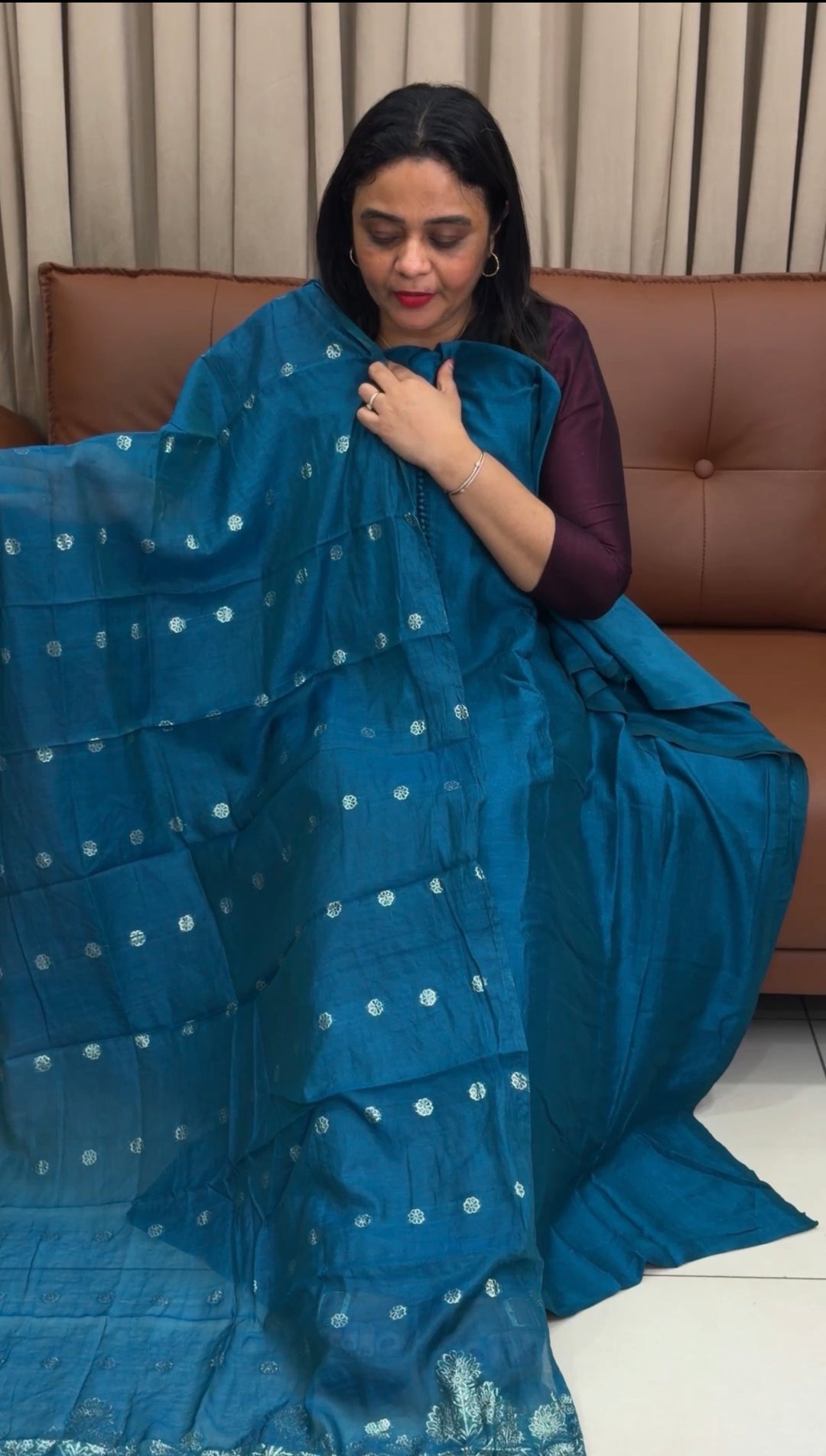 SEMI RAW SILK UNSTITCHED SALWAR SUITS - NUWA-1529
