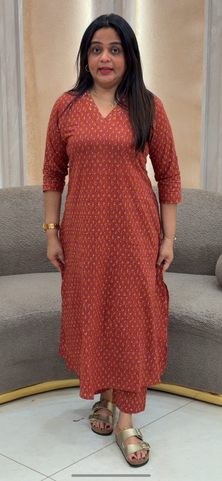 COTTON CO-ORDS SETS - NUWA - 224