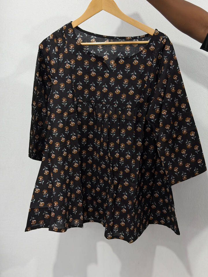 PRINTED COTON SHORT TOPS - NUWA - 535