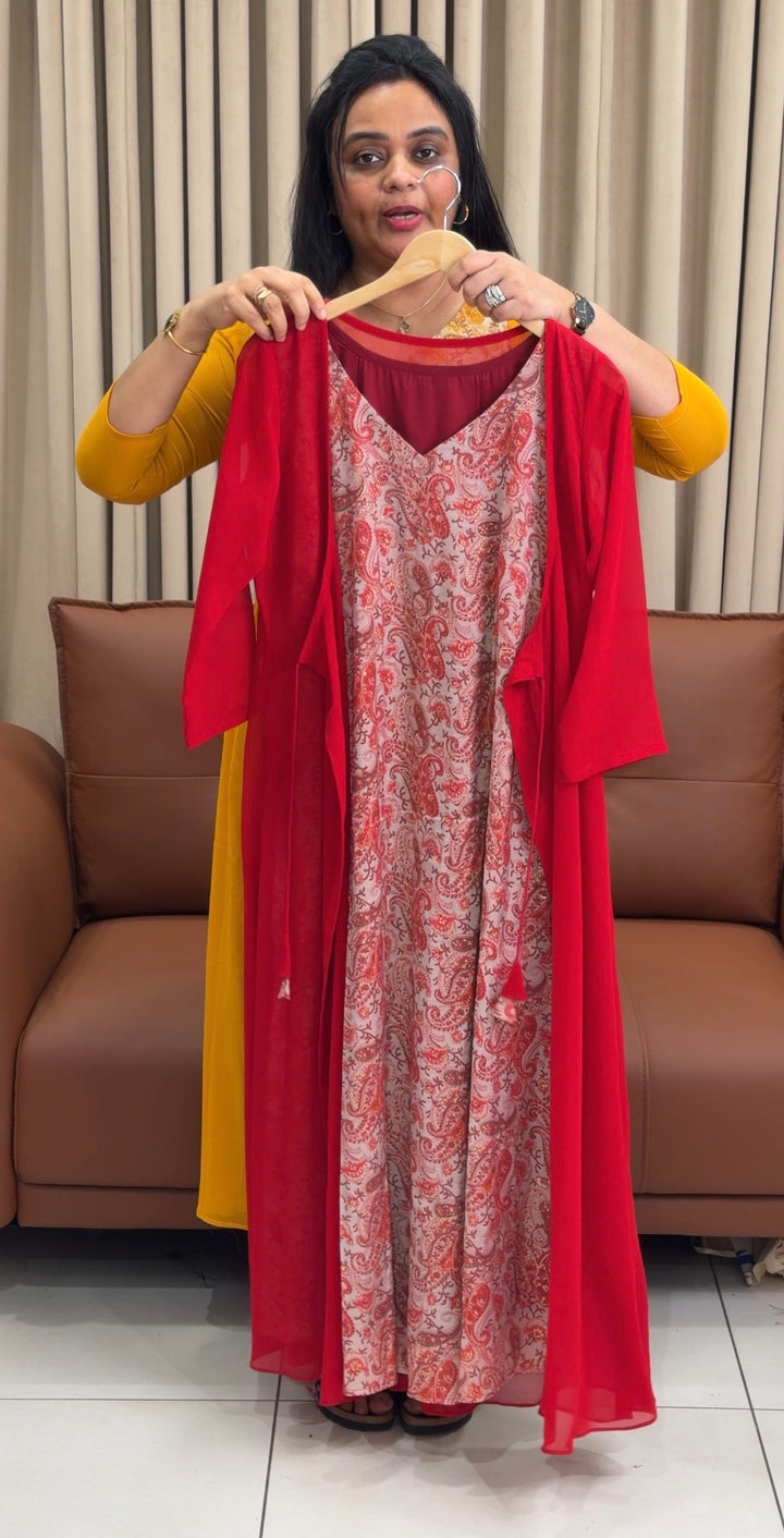 IN-HOUSE PRINTED TOP AND JACKET - NUWA-1995