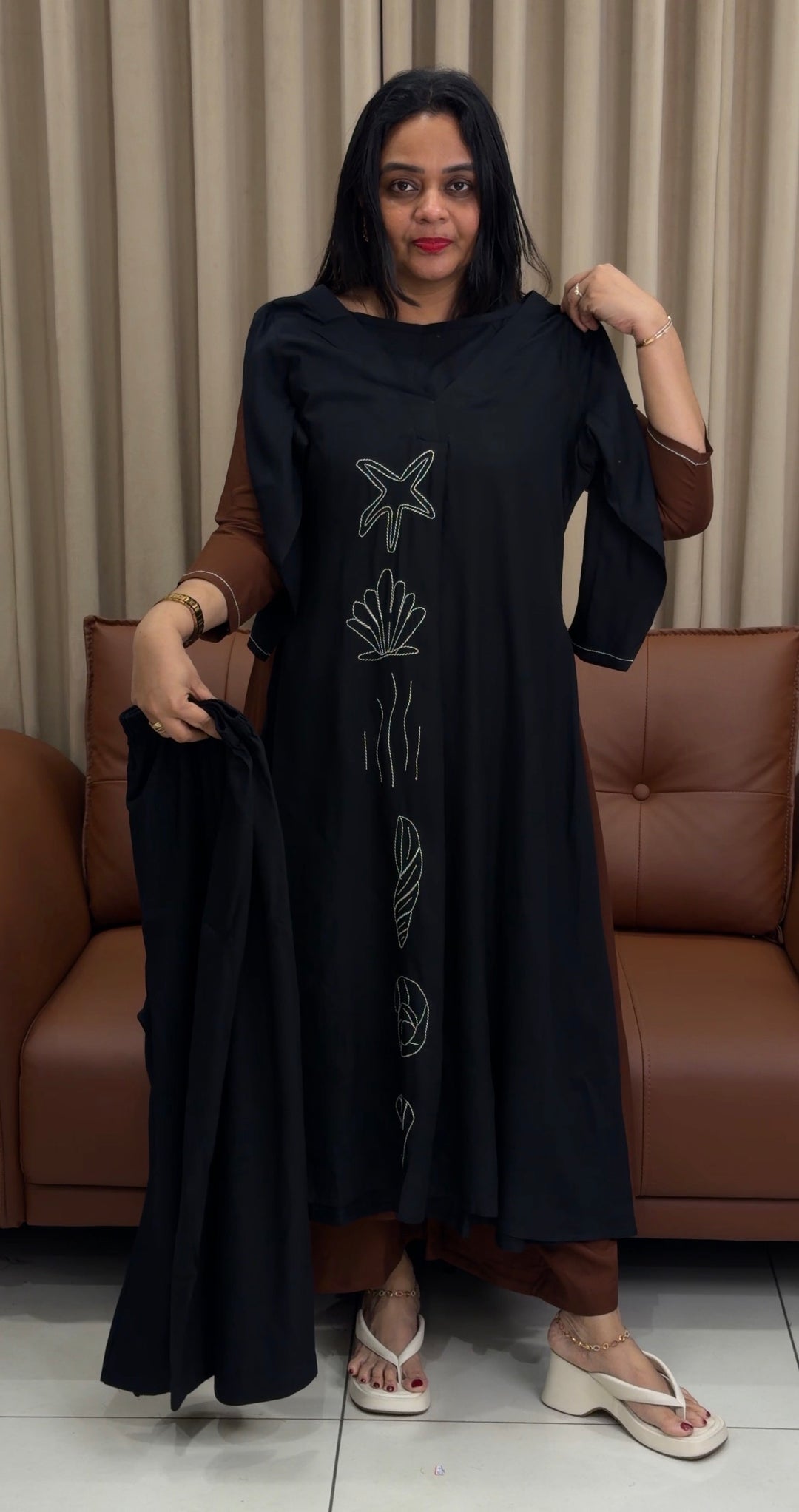 IN-HOUSE RAYON CO-ORDS SETS - NUWA-1540