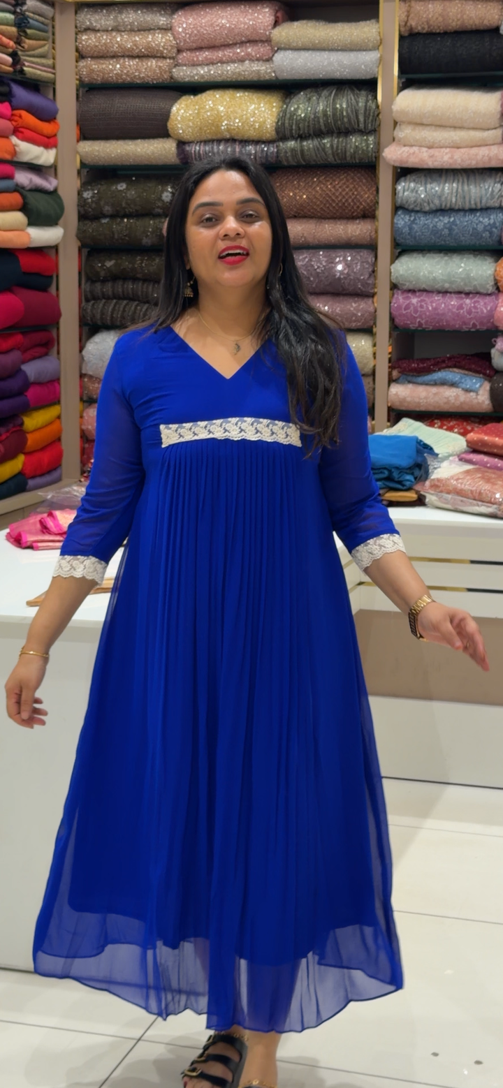 IN-HOUSE GEORGETTE ALINE TOPS  - NUWA - 1689