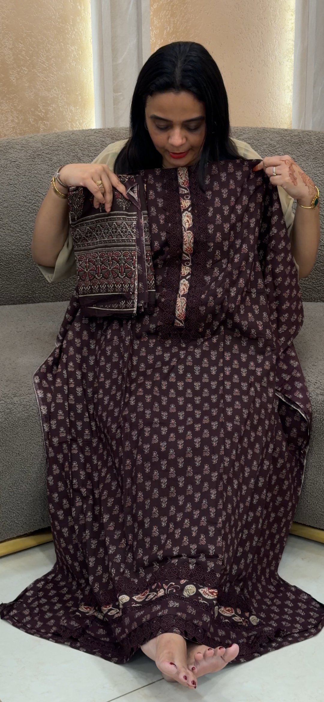 COTTON UNSTITCHED SALWAR SUITS - NUWA - 1248