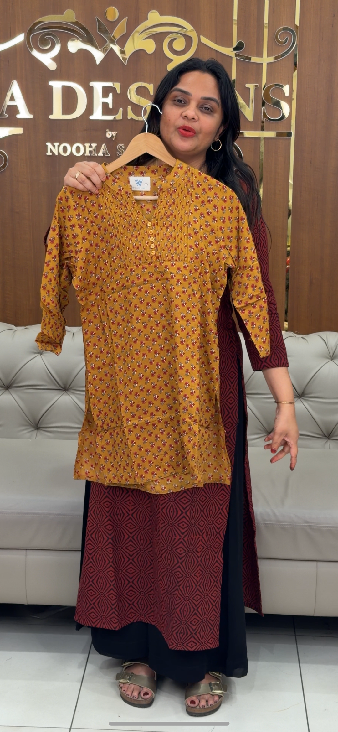 PRINTED SHORT TOPS - NUWA - 399