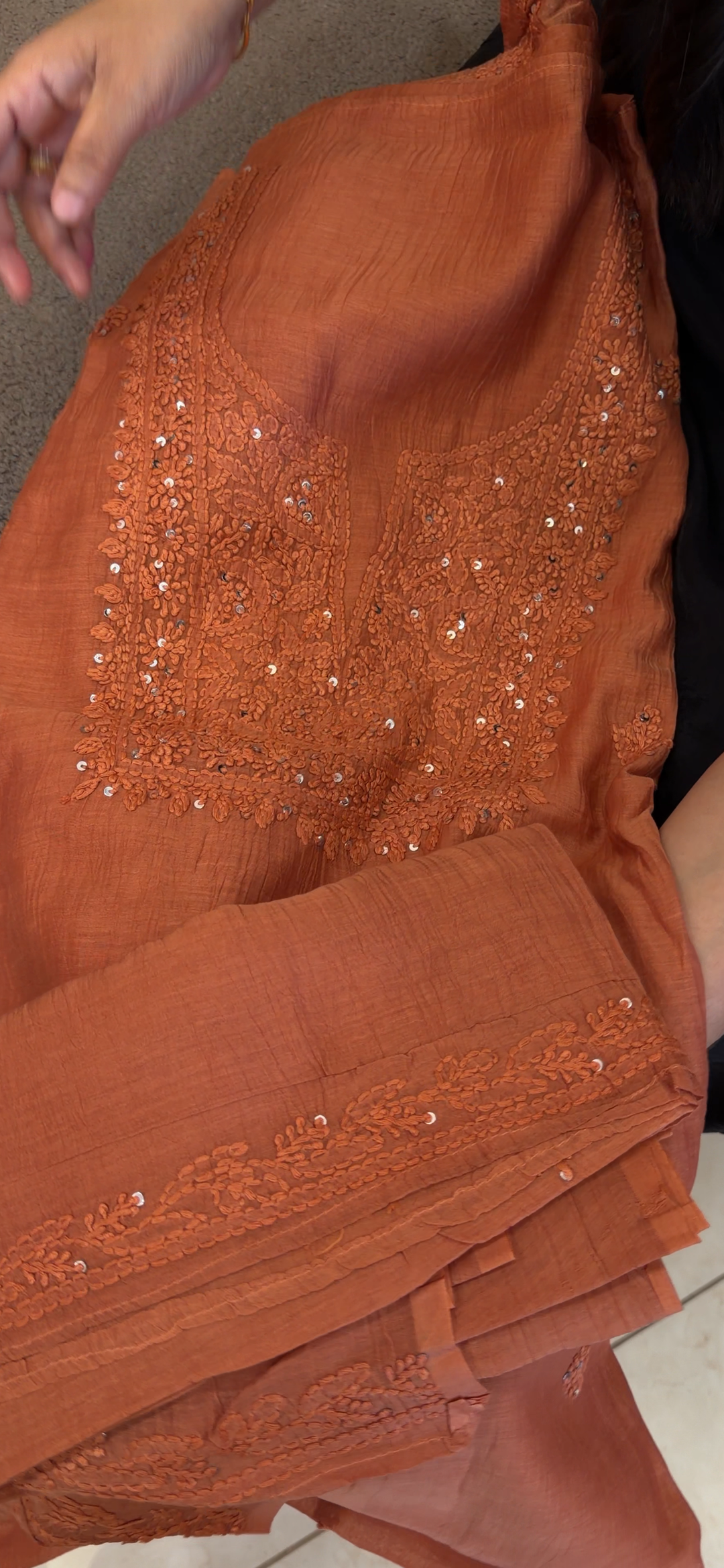 MALAI UNSTITCHED SALWAR SUITS - IHA 2083