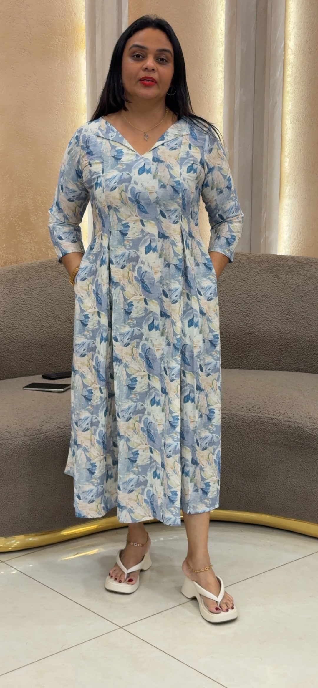 IN-HOUSE PRINTED FROCKS - NUWA - 1309