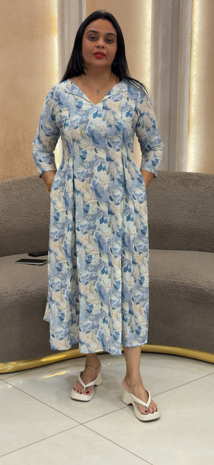IN-HOUSE PRINTED FROCKS - NUWA - 1309