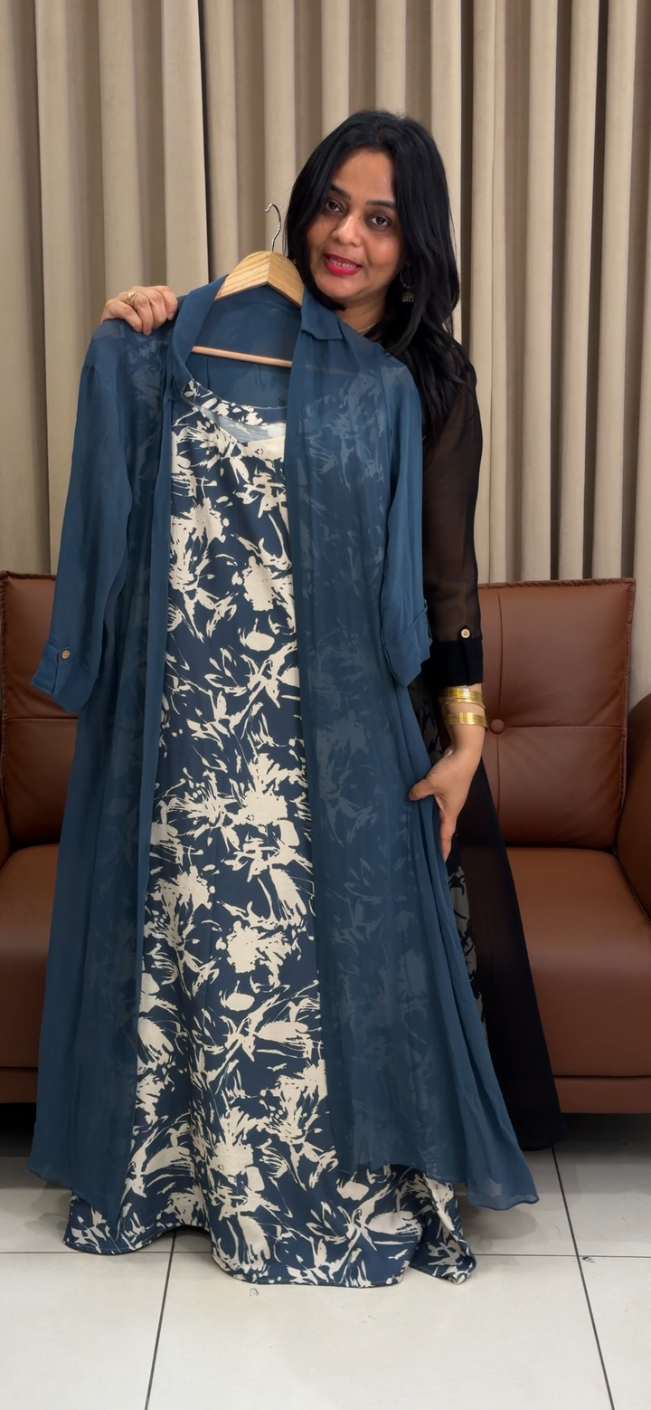 IN-HOUSE PRINTED TOP AND JACKET - NUWA - 1653