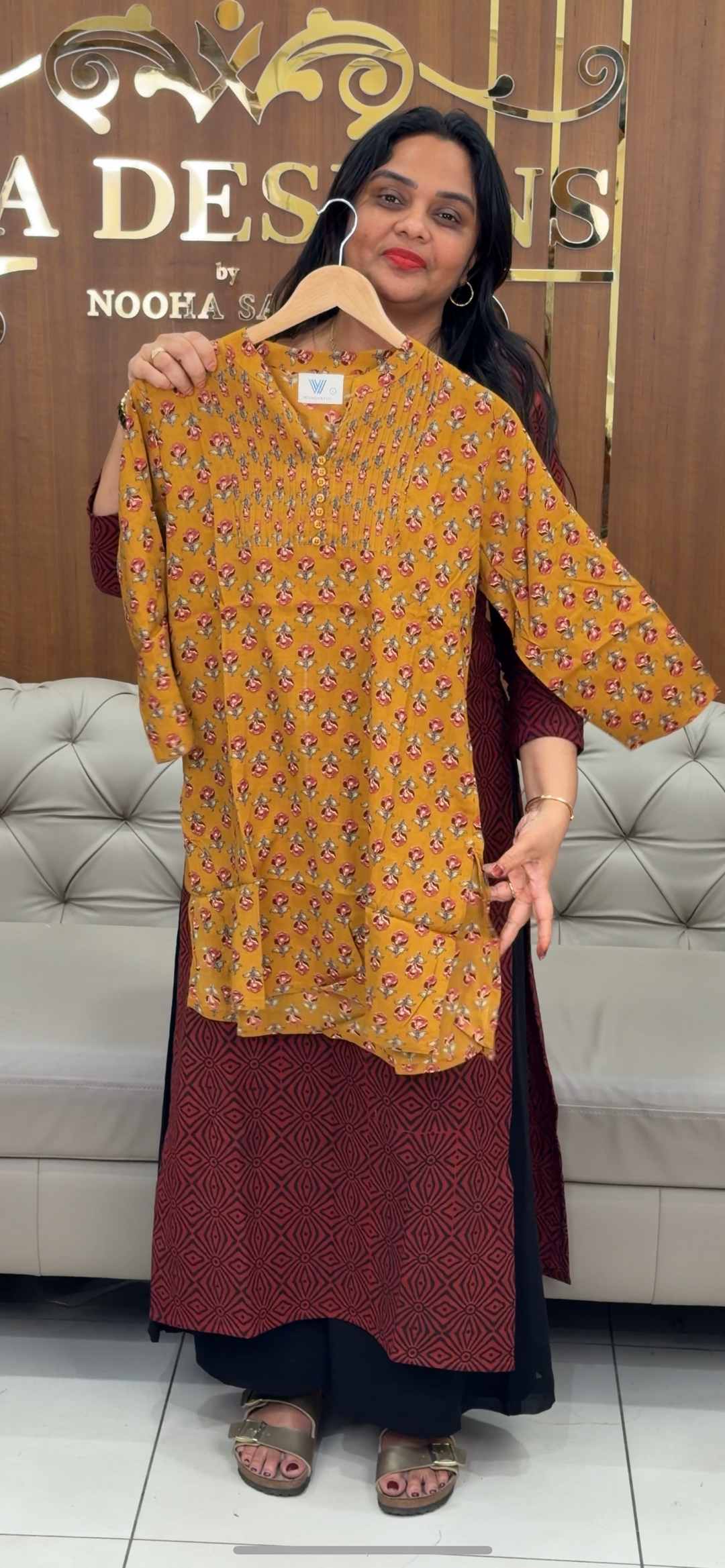 PRINTED SHORT TOPS - NUWA - 399