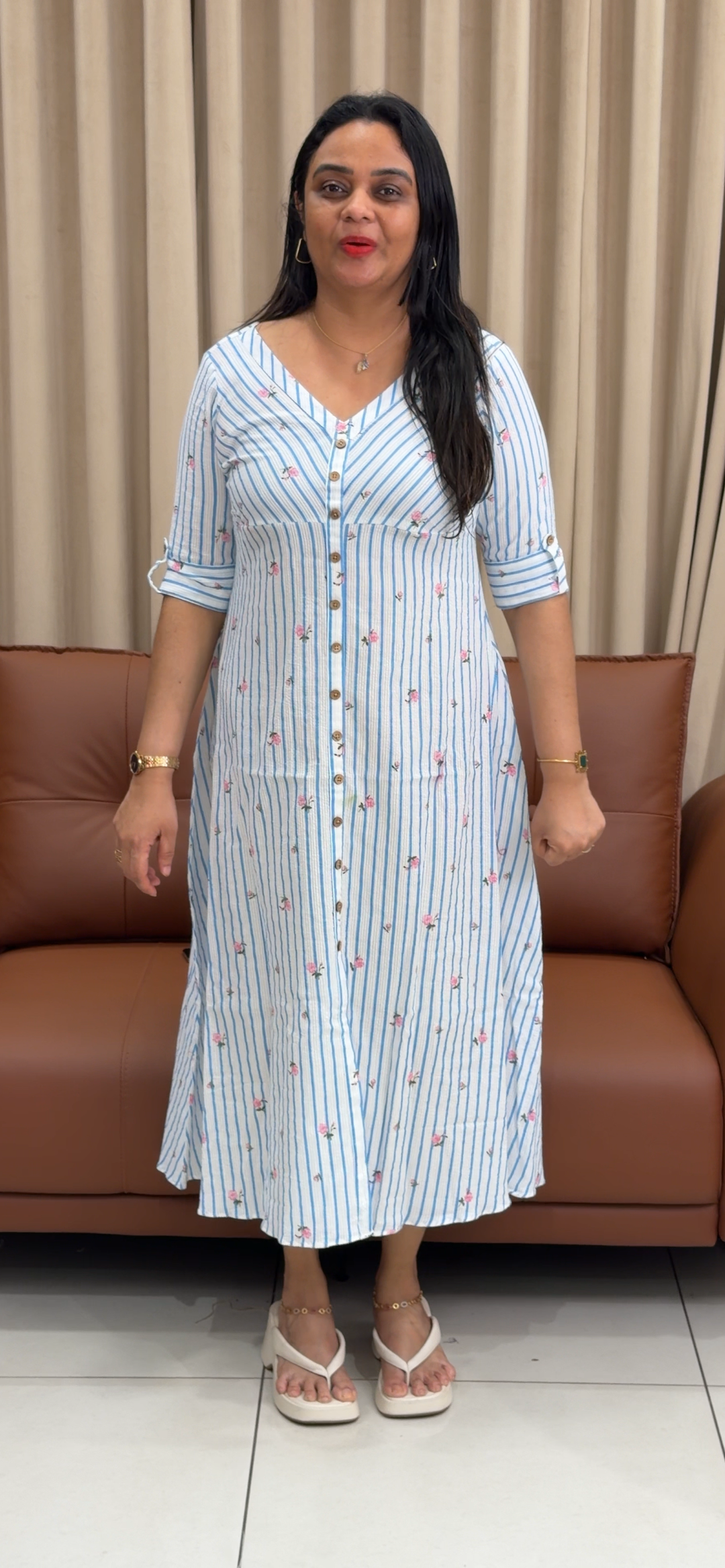 IN-HOUSE COTTON LINEN ALINE TOPS - NUWA - 1416