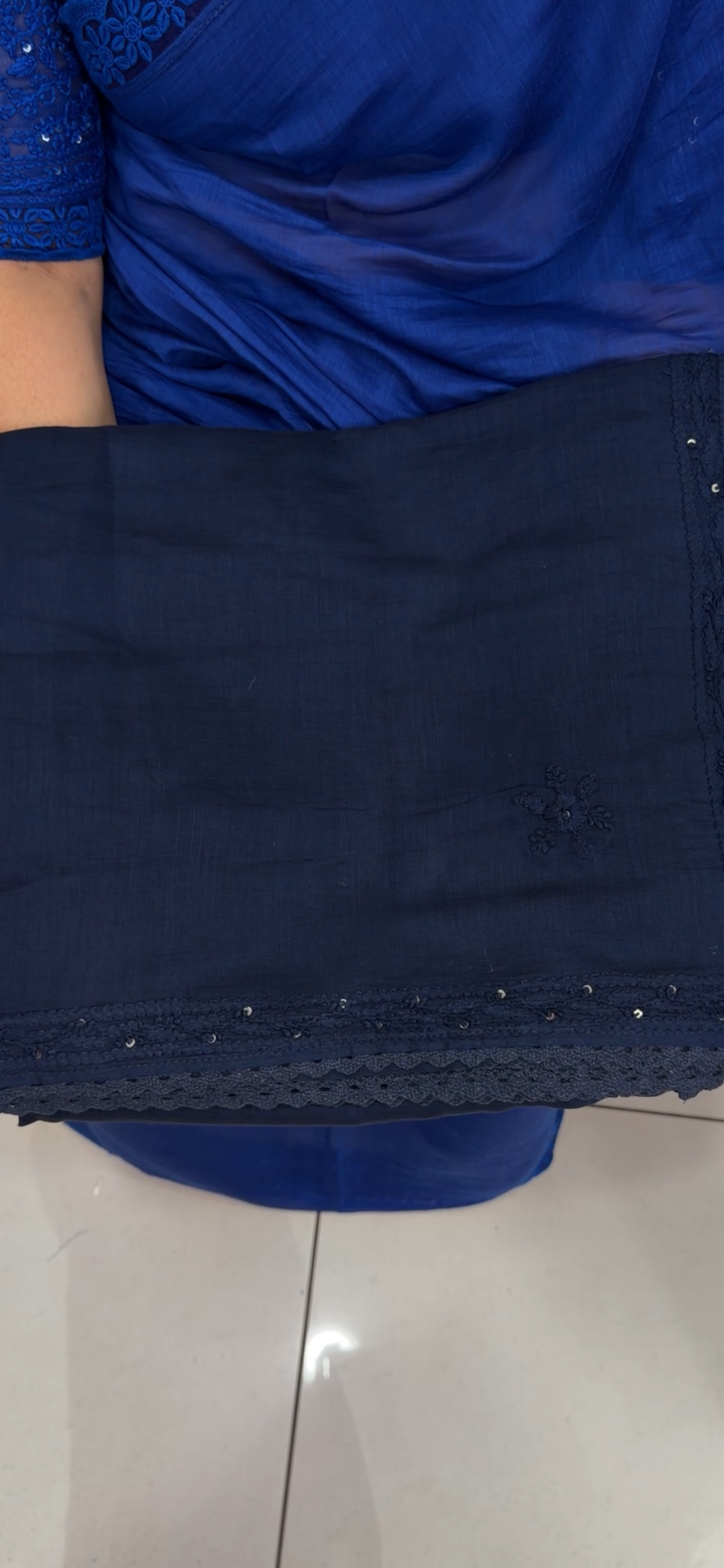 CHIKANKARI SAREES - NUWA-1391