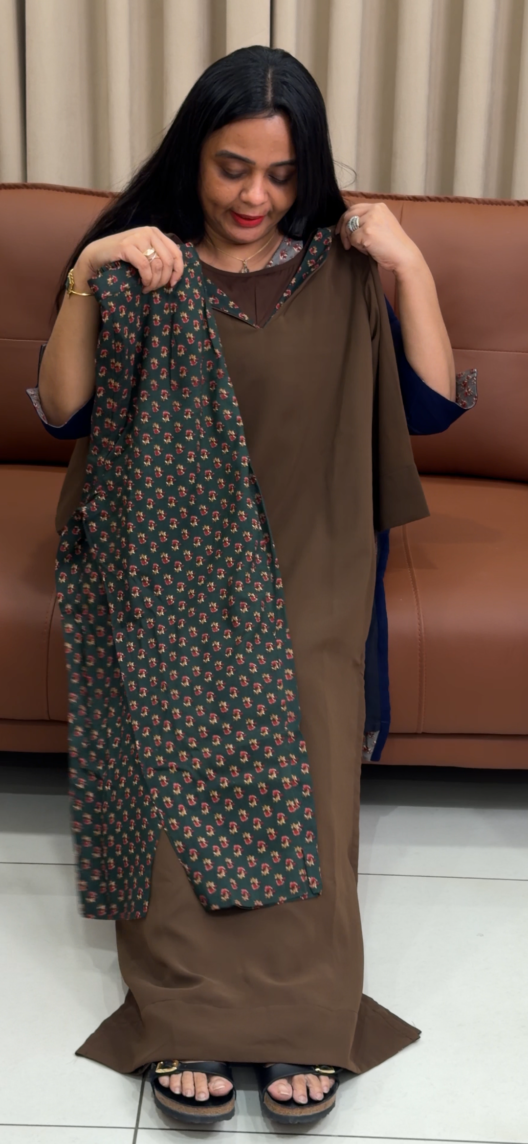 IN-HOUSE FAUX GEORGETTE CO-ORDS SETS  - NUWA - 2147
