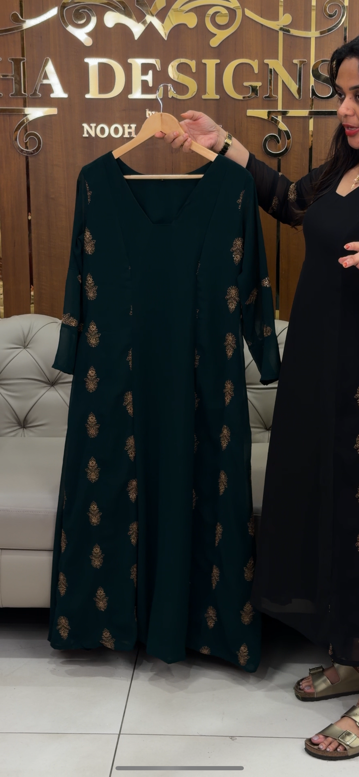 FAUX GEORGETTE ALINE TOPS - NUWA -476