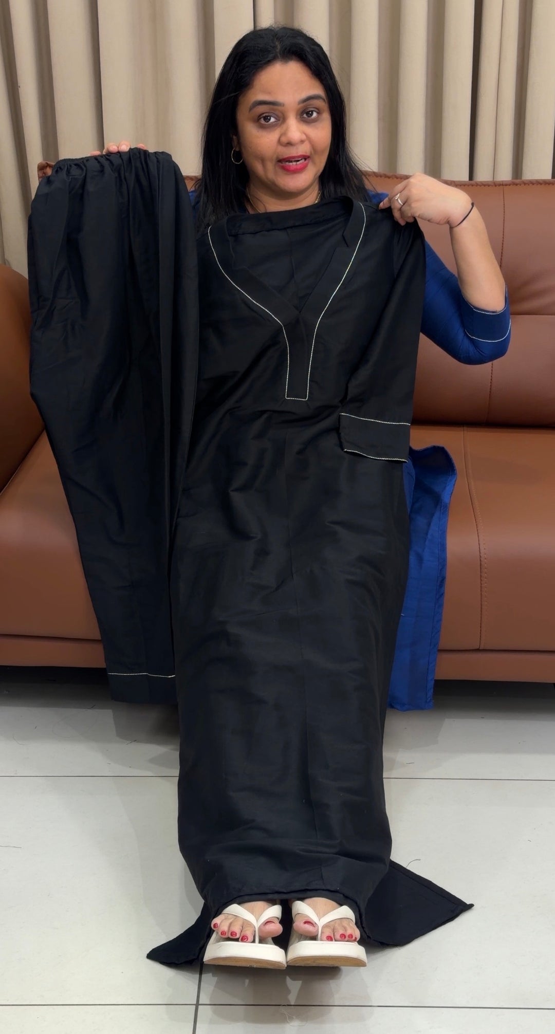 IN-HOUSE SLUB SILK CO-ORDS SETS - NUWA- 1701