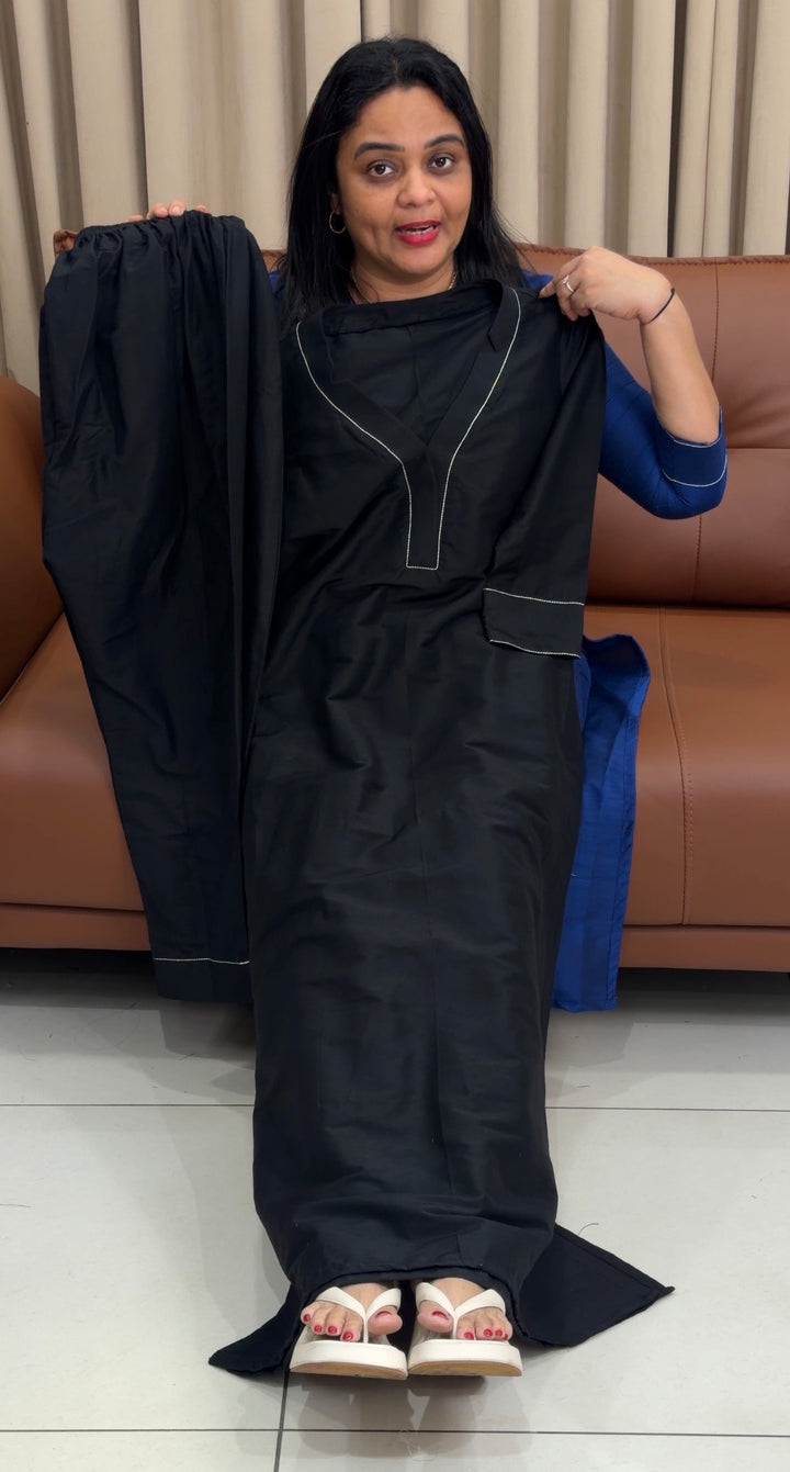 IN-HOUSE SLUB SILK CO-ORDS SETS - NUWA- 1701