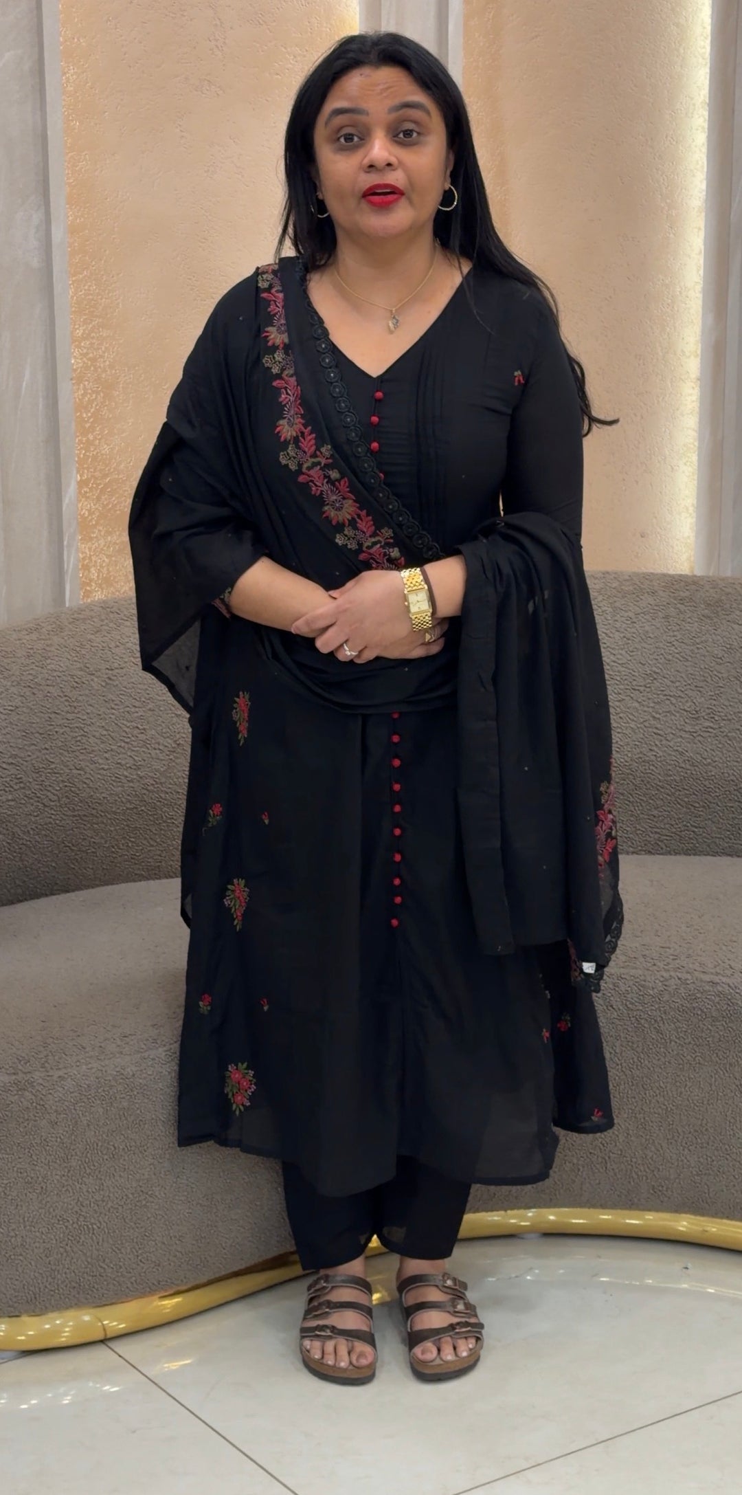 COTTON TOP,BOTTOM AND DUPATTA - IHA 2449