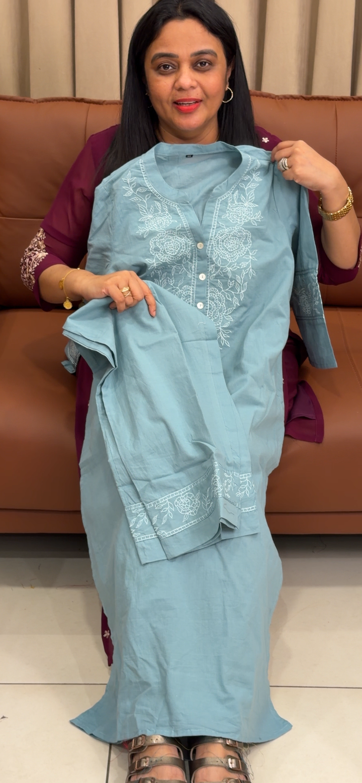 MUL COTTON TOP AND BOTTOM - NUWA - 2388