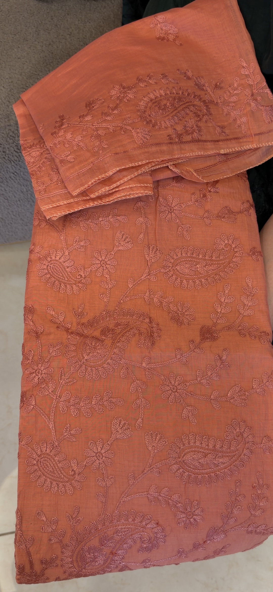 MUL CHANDERI UNSTITCHED SALWAR SUITS - NUWA - 2340