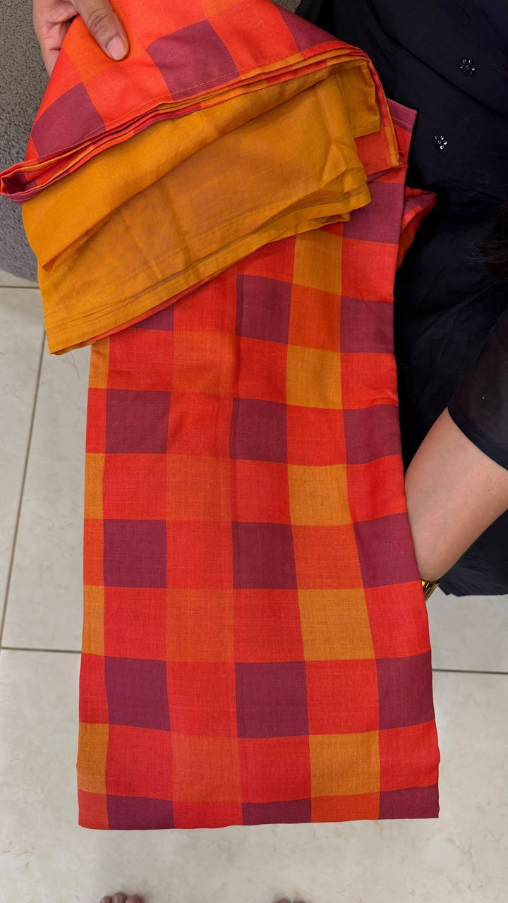 HANDLOOM UNSTITCHED SALWAR SUIST - NUWA - 2126